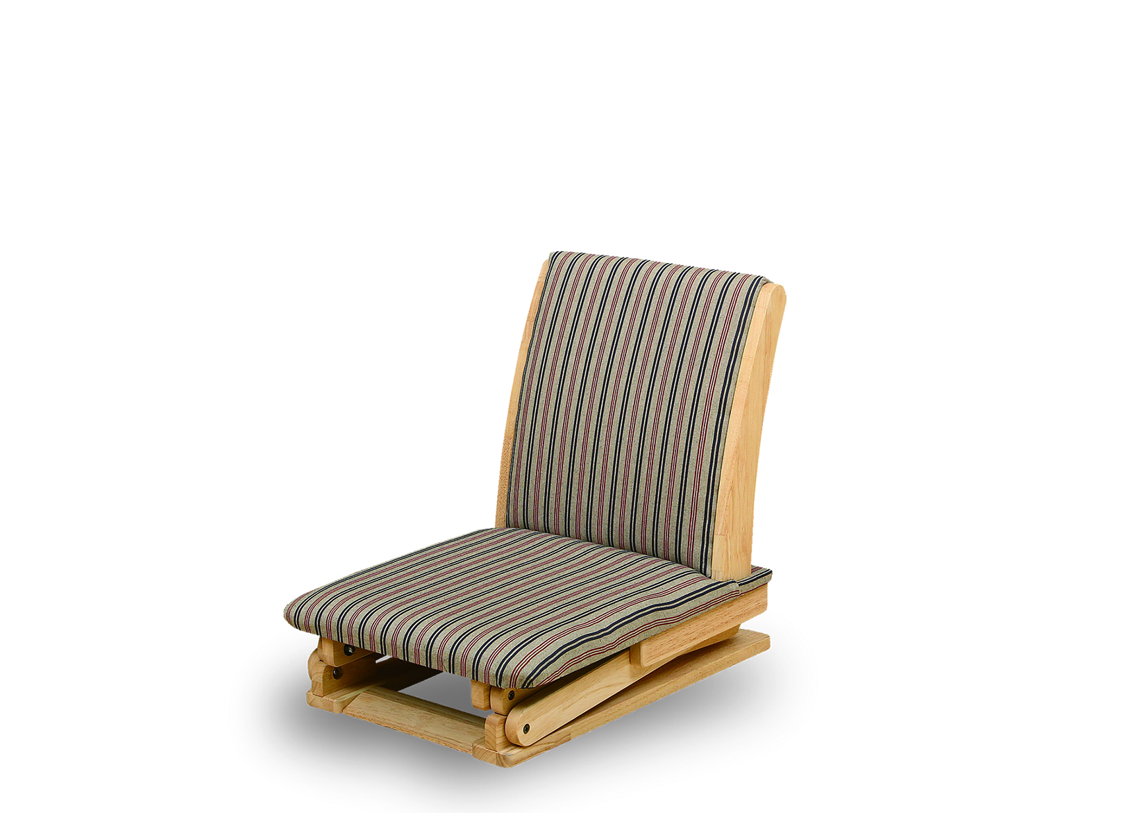 ［NK-2210］高さが変わる座椅子 ナチュラル - 中居木工