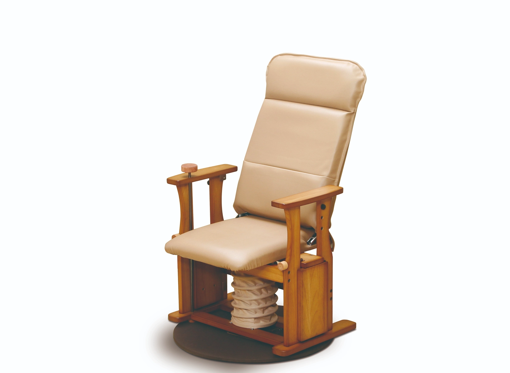 ［NK-2015］起立補助椅子　ハイタイプDX　回転付き